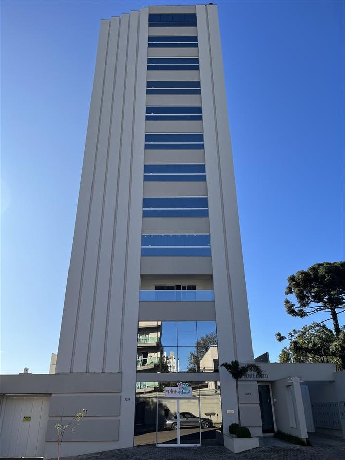 Fachada do Residencial Monte Bianco, Centro de Cascavel
